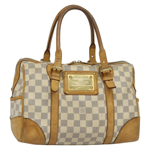 LOUIS VUITTON Damier Azur Berkeley Hand Bag N52001 LV Auth 136526
