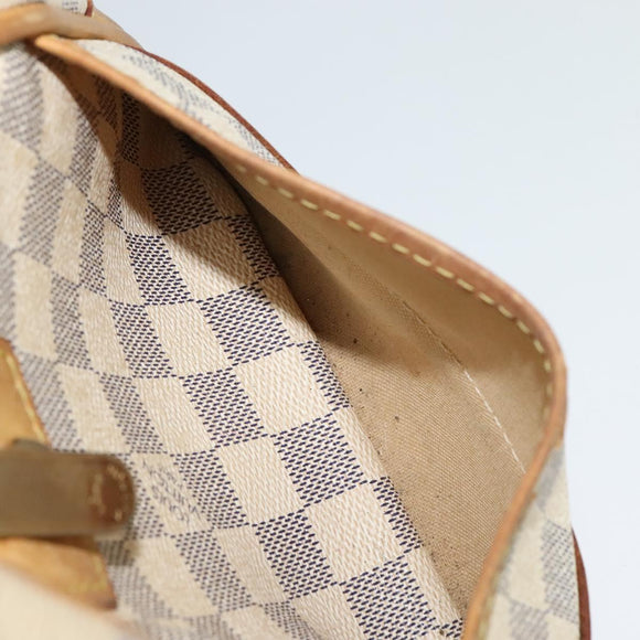 LOUIS VUITTON Damier Azur Berkeley Hand Bag N52001 LV Auth 136526