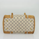 LOUIS VUITTON Damier Azur Berkeley Hand Bag N52001 LV Auth 136526-5