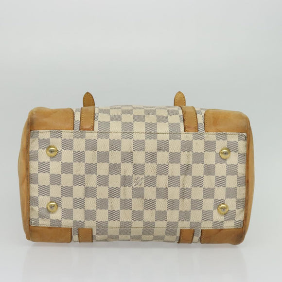 LOUIS VUITTON Damier Azur Berkeley Hand Bag N52001 LV Auth 136526