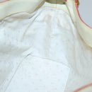 LOUIS VUITTON Suhari Ampheteu Shoulder Bag Leather White M91858 LV Auth 136527-17