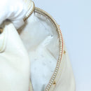 LOUIS VUITTON Suhari Ampheteu Shoulder Bag Leather White M91858 LV Auth 136527-21