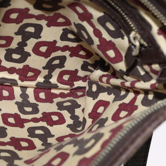 GUCCI GG Canvas Web Sherry Line Shoulder Bag Beige Gold Red 144388 Auth 136530