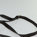 GUCCI GG Canvas Web Sherry Line Shoulder Bag Beige Gold Red 144388 Auth 136530-8