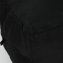 PRADA Boston Bag Nylon Black Silver Auth 136533-15