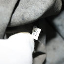 PRADA Boston Bag Nylon Black Silver Auth 136533-12