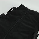 PRADA Boston Bag Nylon Black Silver Auth 136533-6