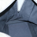 LOEWE Anagram Amazona 32 Hand Bag Leather Khaki Silver Auth 136539-20