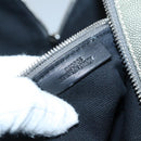 LOEWE Anagram Amazona 32 Hand Bag Leather Khaki Silver Auth 136539-12