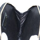 CHANEL Pouch Patent leather Black CC Auth 136541M-19