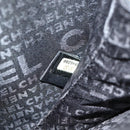 CHANEL Pouch Patent leather Black CC Auth 136541M-11