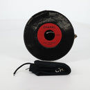 CHANEL Pouch Patent leather Black CC Auth 136541M-12