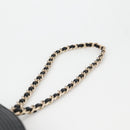 CHANEL Pouch Patent leather Black CC Auth 136541M-8