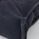 HERMES Fourre Tout MM Hand Bag Canvas Navy Auth 136543-14