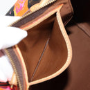 LOUIS VUITTON Monogram Rose Speedy 30 Hand Bag Orange Pink M48610 Auth 136544V-22