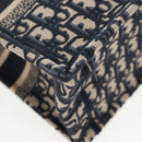 Christian Dior Trotter Canvas Hand Bag Navy Auth 136545M-10