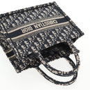 Christian Dior Trotter Canvas Hand Bag Navy Auth 136545M-6