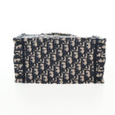 Christian Dior Trotter Canvas Hand Bag Navy Auth 136545M-9