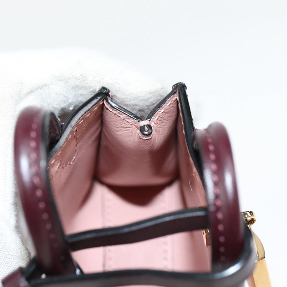 LOUIS VUITTON City Steamer Charm Leather Pink MP1787 LV Auth 136548M