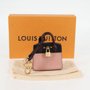 LOUIS VUITTON City Steamer Charm Leather Pink MP1787 LV Auth 136548M-12