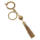 LOUIS VUITTON Porte Cles Swing Key Holder metal Gold M65997 LV Auth 136550-1