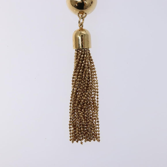 LOUIS VUITTON Porte Cles Swing Key Holder metal Gold M65997 LV Auth 136550