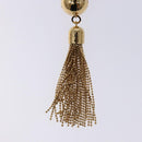 LOUIS VUITTON Porte Cles Swing Key Holder metal Gold M65997 LV Auth 136550-9