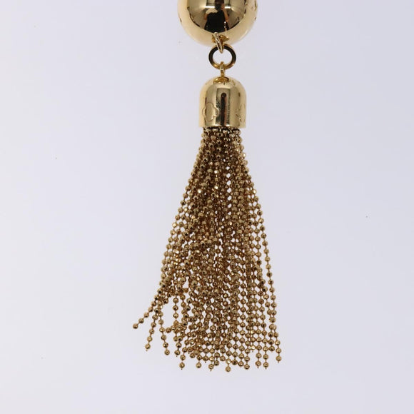 LOUIS VUITTON Porte Cles Swing Key Holder metal Gold M65997 LV Auth 136550