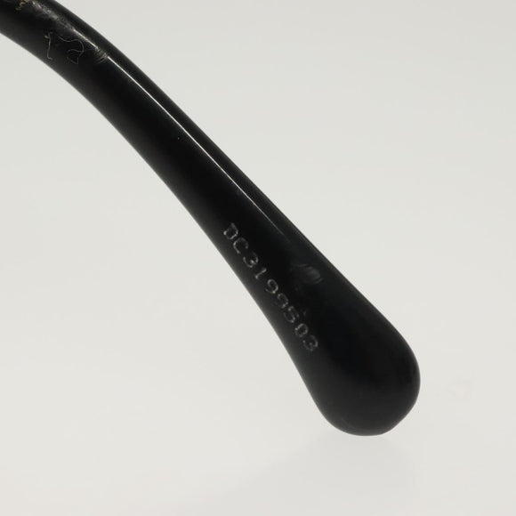 CHANEL Sunglasses metal Silver tone CC Auth 136551M