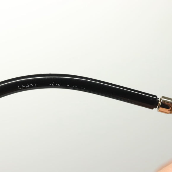 CHANEL Sunglasses metal Silver tone CC Auth 136551M