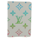 LOUIS VUITTON Multicolor Organizer De Poch Card Case Gray M13910 LV Auth 136560SAM-1
