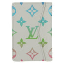 LOUIS VUITTON Multicolor Organizer De Poch Card Case Gray M13910 LV Auth 136560SAM-2