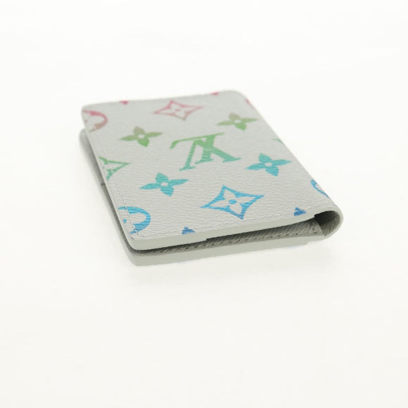 LOUIS VUITTON Multicolor Organizer De Poch Card Case Gray M13910 LV Auth 136560SAM