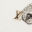 LOUIS VUITTON Shell Necklace metal Silver M01495 LV Auth 136561M-3