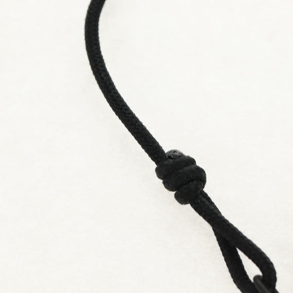 LOUIS VUITTON Lockit Virgil Abloh Bracelet Titanium Black Q05270 LV Auth 136563M