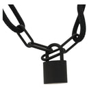 LOUIS VUITTON Lockit Virgil Abloh Bracelet Titanium Black Q05270 LV Auth 136563M-7