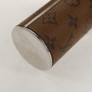 LOUIS VUITTON Monogram Reverse Lipstick Case Cosmetic Pouch MP2407 Auth 136564M-18