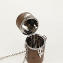 LOUIS VUITTON Monogram Reverse Lipstick Case Cosmetic Pouch MP2407 Auth 136564M-9