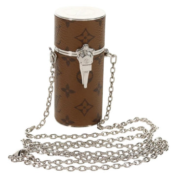 LOUIS VUITTON Monogram Reverse Lipstick Case Cosmetic Pouch MP2407 Auth 136564M