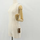 LOUIS VUITTON Monogram Reverse Lipstick Case Cosmetic Pouch MP2407 Auth 136564M-23