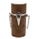 LOUIS VUITTON Monogram Reverse Lipstick Case Cosmetic Pouch MP2407 Auth 136564M-13