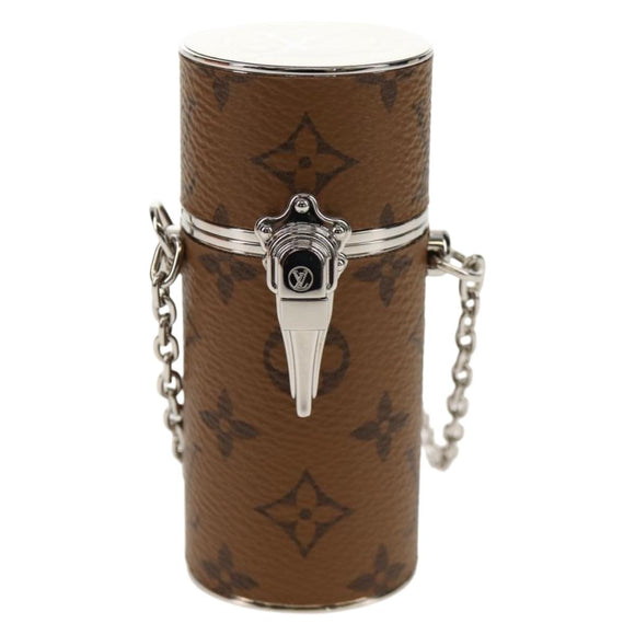 LOUIS VUITTON Monogram Reverse Lipstick Case Cosmetic Pouch MP2407 Auth 136564M