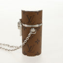 LOUIS VUITTON Monogram Reverse Lipstick Case Cosmetic Pouch MP2407 Auth 136564M-3