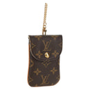 LOUIS VUITTON Monogram EtuiTelephonne MM Cell Phone Case M66546 LV Auth 136565V-1