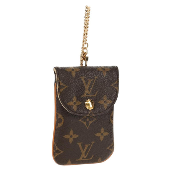LOUIS VUITTON Monogram EtuiTelephonne MM Cell Phone Case M66546 LV Auth 136565V