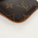 LOUIS VUITTON Monogram EtuiTelephonne MM Cell Phone Case M66546 LV Auth 136565V-14