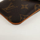 LOUIS VUITTON Monogram EtuiTelephonne MM Cell Phone Case M66546 LV Auth 136565V-15
