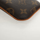 LOUIS VUITTON Monogram EtuiTelephonne MM Cell Phone Case M66546 LV Auth 136565V-16