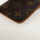 LOUIS VUITTON Monogram EtuiTelephonne MM Cell Phone Case M66546 LV Auth 136565V-17