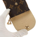 LOUIS VUITTON Monogram EtuiTelephonne MM Cell Phone Case M66546 LV Auth 136565V-9